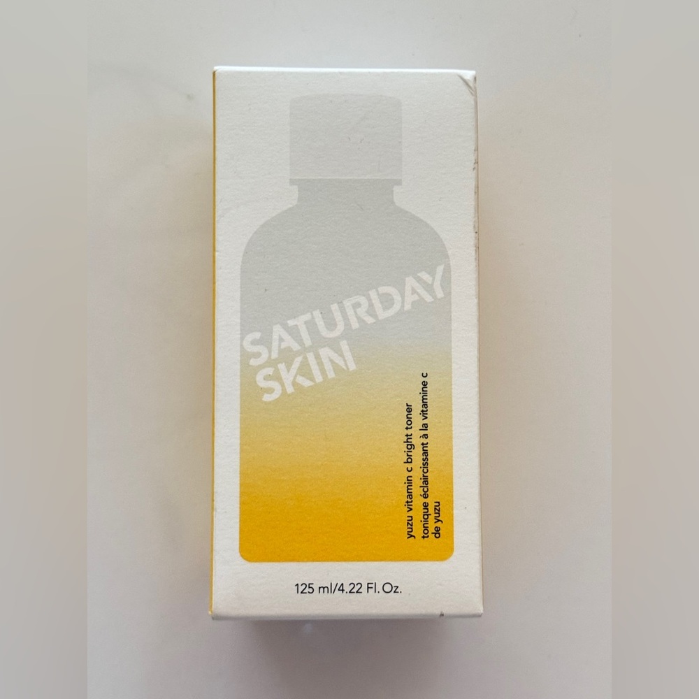 Saturday Skin Vitamin C Brightening Toner 4.22 FL OZ 125 ml - Picture 2 of 11